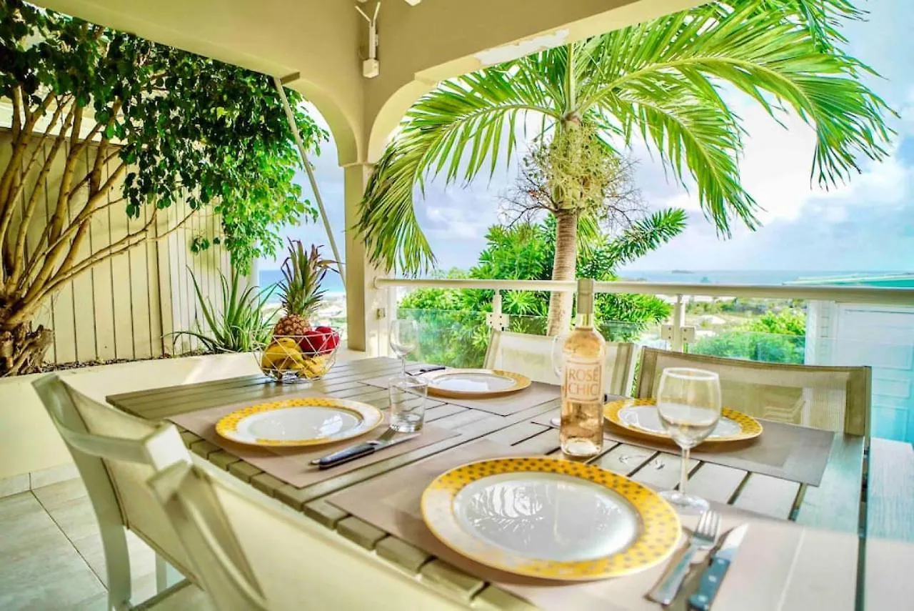 Villa V4 Magical View Of The Ocean And Saint Barth à Oyster Pond Hébergement de vacances